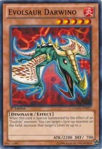 Evolsaur Darwino - Galactic Overlord - YuGiOh card