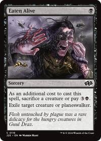 Eaten Alive - Foundations Jumpstart - Magic: The Gathering card