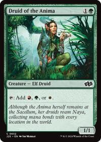 Druid of the Anima - Foundations Jumpstart - Magic: The Gathering card