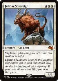 Felidar Sovereign - Foundations Jumpstart - Magic: The Gathering card