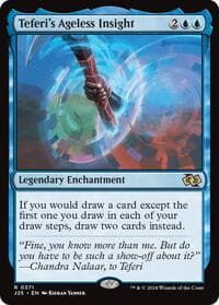 Teferi's Ageless Insight - Foundations Jumpstart - Magic: The Gathering card