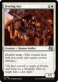 Fencing Ace - Foundations Jumpstart - Magic: The Gathering card
