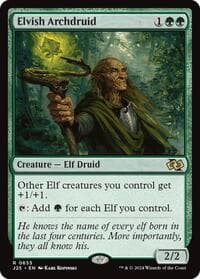 Elvish Archdruid - Foundations Jumpstart - Magic: The Gathering card