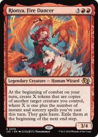 Rionya, Fire Dancer (Anime) - Foundations Jumpstart - Magic: The Gathering card
