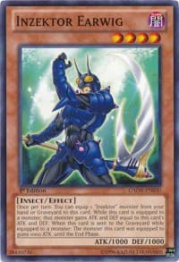 Inzektor Earwig - Galactic Overlord - YuGiOh card