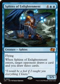 Sphinx of Enlightenment - Foundations Jumpstart - Magic: The Gathering card