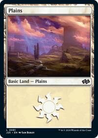 Plains (0081) - Foundations Jumpstart - Magic: The Gathering card