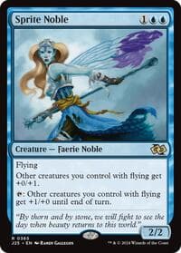 Sprite Noble - Foundations Jumpstart - Magic: The Gathering card