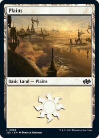 Plains (0082) - Foundations Jumpstart - Magic: The Gathering card