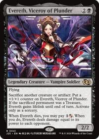 Evereth, Viceroy of Plunder (Anime) - Foundations Jumpstart - Magic: The Gathering card