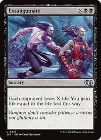 Exsanguinate - Foundations Jumpstart - Magic: The Gathering card
