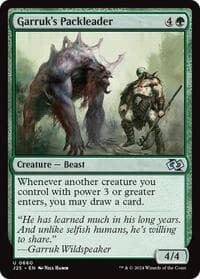 Garruk's Packleader - Foundations Jumpstart - Magic: The Gathering card