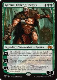 Garruk, Caller of Beasts - Foundations Jumpstart - Magic: The Gathering card