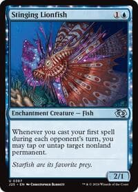 Stinging Lionfish - Foundations Jumpstart - Magic: The Gathering card