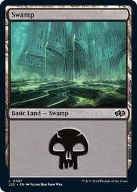 Swamp (0087) - Foundations Jumpstart - Magic: The Gathering card
