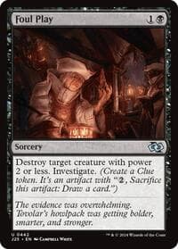 Foul Play - Foundations Jumpstart - Magic: The Gathering card