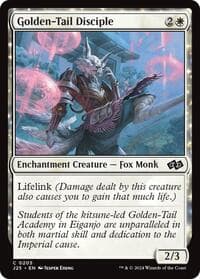 Golden-Tail Disciple - Foundations Jumpstart - Magic: The Gathering card