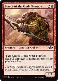Zealot of the God-Pharaoh - Foundations Jumpstart - Magic: The Gathering card
