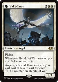 Herald of War - Foundations Jumpstart - Magic: The Gathering card