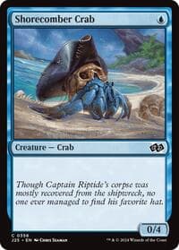 Shorecomber Crab - Foundations Jumpstart - Magic: The Gathering card