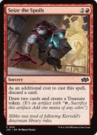 Seize the Spoils - Foundations Jumpstart - Magic: The Gathering card