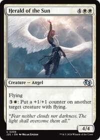 Herald of the Sun - Foundations Jumpstart - Magic: The Gathering card