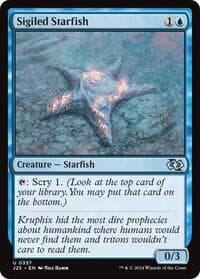 Sigiled Starfish - Foundations Jumpstart - Magic: The Gathering card