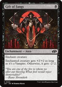 Gift of Fangs - Foundations Jumpstart - Magic: The Gathering card