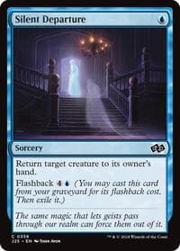 Silent Departure - Foundations Jumpstart - Magic: The Gathering card