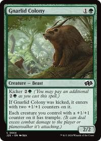 Gnarlid Colony - Foundations Jumpstart - Magic: The Gathering card