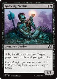 Gnawing Zombie - Foundations Jumpstart - Magic: The Gathering card