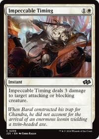Impeccable Timing - Foundations Jumpstart - Magic: The Gathering card