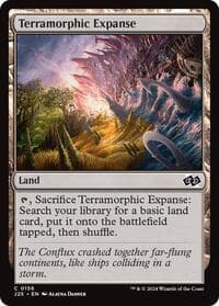 Terramorphic Expanse - Foundations Jumpstart - Magic: The Gathering card