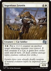 Ingenious Leonin - Foundations Jumpstart - Magic: The Gathering card