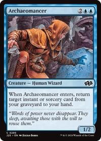 Archaeomancer - Foundations Jumpstart - Magic: The Gathering card