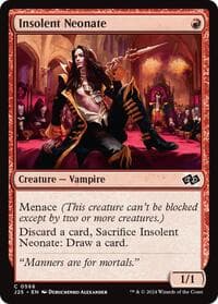 Insolent Neonate - Foundations Jumpstart - Magic: The Gathering card