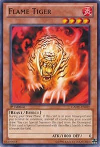 Flame Tiger - Galactic Overlord - YuGiOh card