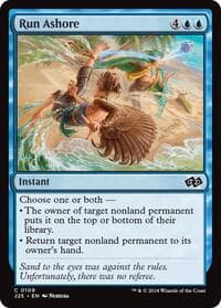 Run Ashore - Foundations Jumpstart - Magic: The Gathering card