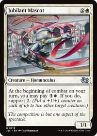 Jubilant Mascot - Foundations Jumpstart - Magic: The Gathering card
