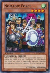 Nomadic Force - Galactic Overlord - YuGiOh card