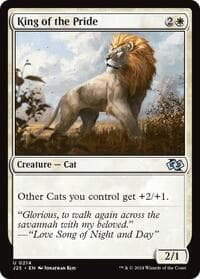 King of the Pride - Foundations Jumpstart - Magic: The Gathering card