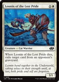 Leonin of the Lost Pride - Foundations Jumpstart - Magic: The Gathering card