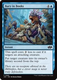 Bury in Books - Foundations Jumpstart - Magic: The Gathering card