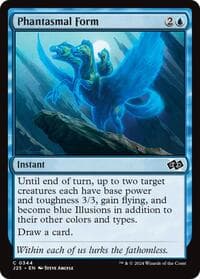Phantasmal Form - Foundations Jumpstart - Magic: The Gathering card