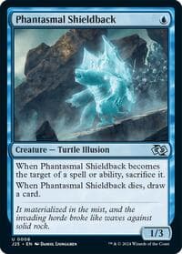 Phantasmal Shieldback - Foundations Jumpstart - Magic: The Gathering card