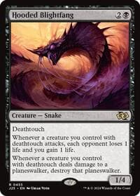 Hooded Blightfang - Foundations Jumpstart - Magic: The Gathering card