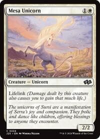 Mesa Unicorn - Foundations Jumpstart - Magic: The Gathering card