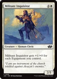 Militant Inquisitor - Foundations Jumpstart - Magic: The Gathering card
