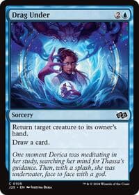 Drag Under - Foundations Jumpstart - Magic: The Gathering card