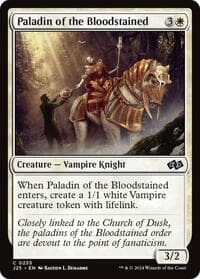 Paladin of the Bloodstained - Foundations Jumpstart - Magic: The Gathering card